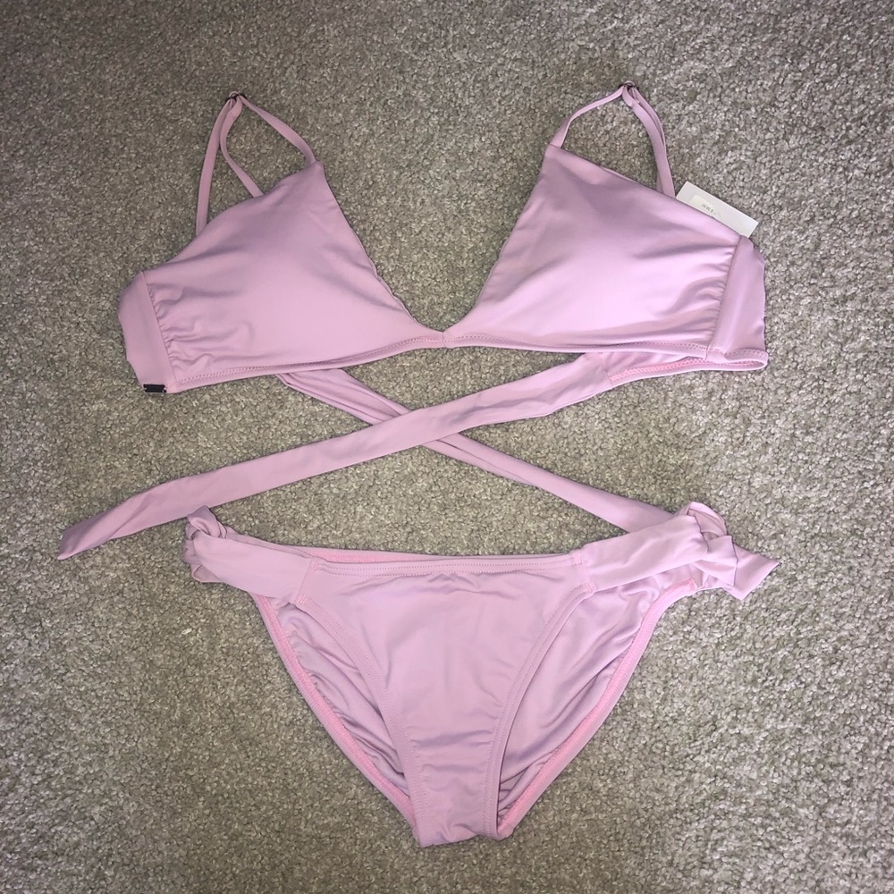 light pink o’neill bikini set size small/med